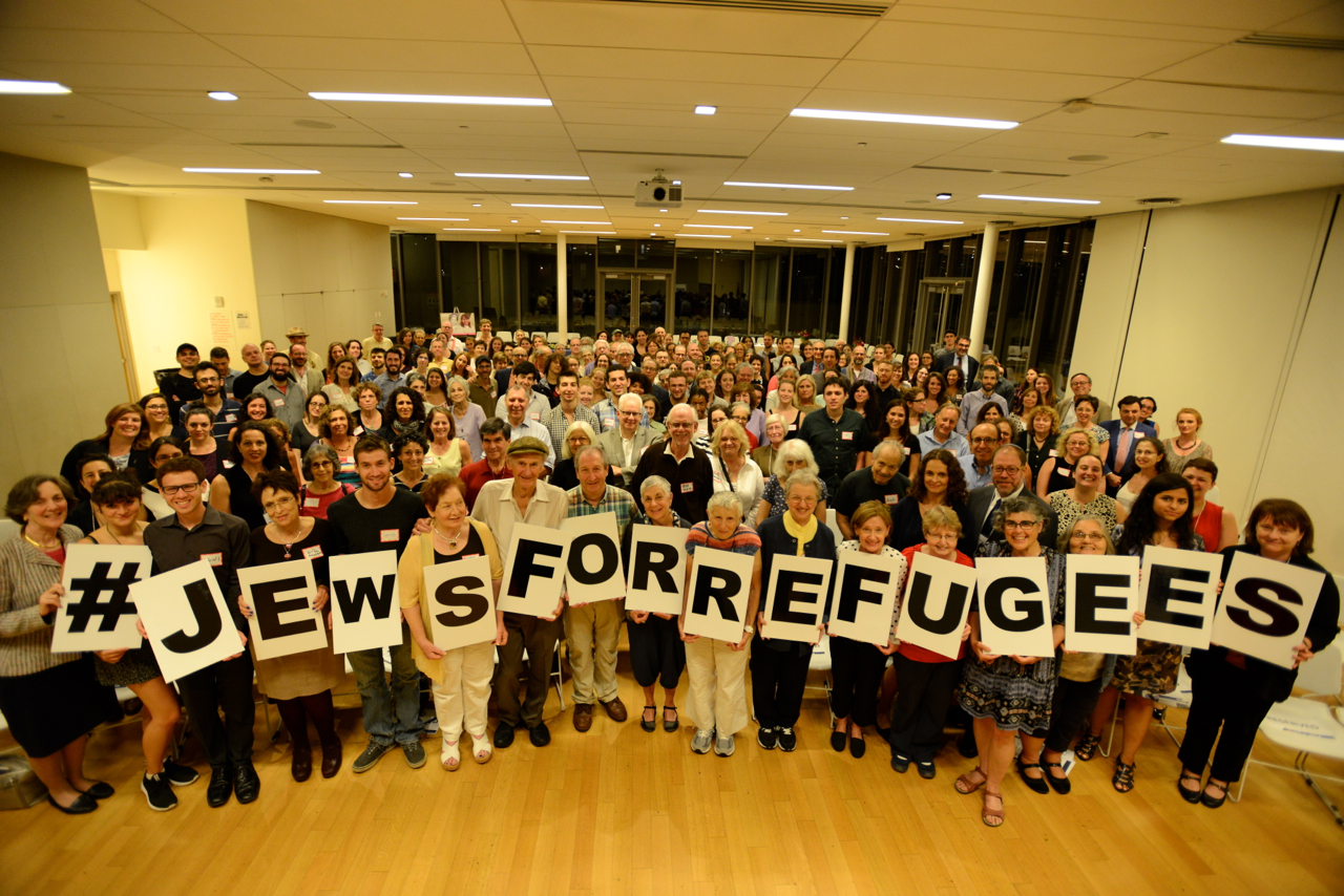 50+ Synagogues and Jewish Organizations Hold #JewsforRefugees Assembly ...