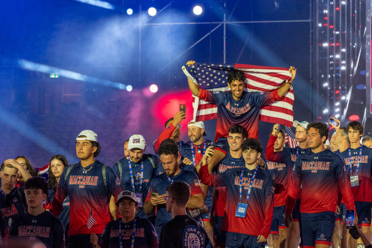 22nd Maccabiah Games kick off with ceremony full of song, commemorations of 1,000 days of war